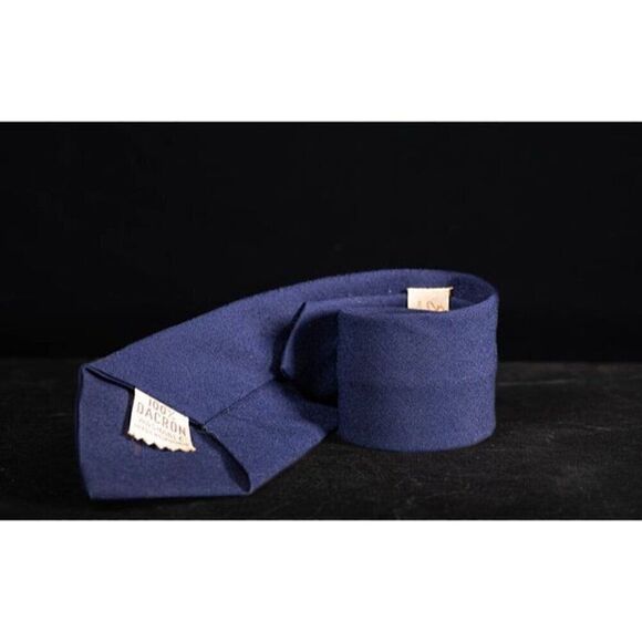 Vintage Men's Dacron Smoothie Button down tie - Picture 2 of 4